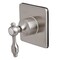 Kingston Brass KS3048TAL Tudor Three-Way Diverter Valve W/ Trim Kit, Brushed Nickel KS3048TAL - alternate 1